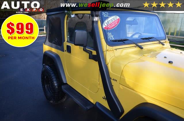 2001 Jeep Wrangler 2dr Sport, available for sale in Huntington, New York | Auto Expo. Huntington, New York 2001 Jeep Wrangler 2dr Sport, available for sale in Huntington, New York | Auto Expo. Huntington, New York