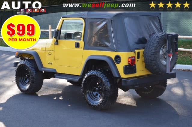 2001 Jeep Wrangler 2dr Sport, available for sale in Huntington, New York | Auto Expo. Huntington, New York 2001 Jeep Wrangler 2dr Sport, available for sale in Huntington, New York | Auto Expo. Huntington, New York