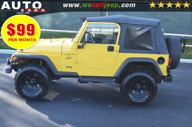 2001 Jeep Wrangler 2dr Sport, available for sale in Huntington, New York | Auto Expo. Huntington, New York 2001 Jeep Wrangler 2dr Sport, available for sale in Huntington, New York | Auto Expo. Huntington, New York