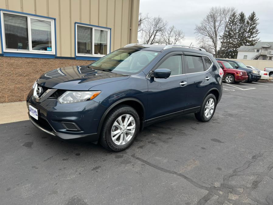 2016 Nissan Rogue AWD 4dr SV, available for sale in East Windsor, Connecticut | Century Auto And Truck. East Windsor, Connecticut