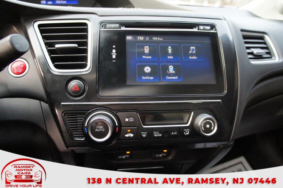 2014 Honda Civic Coupe 2dr CVT EX-L, available for sale in Ramsey, New Jersey | Ramsey Motor Cars Inc. Ramsey, New Jersey 2014 Honda Civic Coupe 2dr CVT EX-L, available for sale in Ramsey, New Jersey | Ramsey Motor Cars Inc. Ramsey, New Jersey
