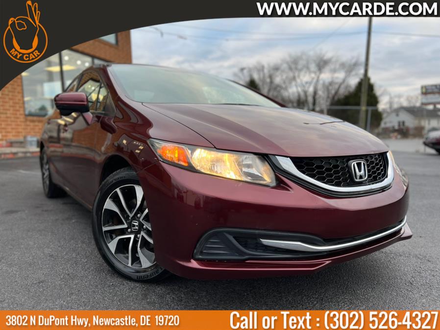 2015 Honda Civic Sedan 4dr CVT EX, available for sale in Newcastle, Delaware | My Car. Newcastle, Delaware