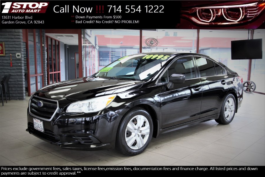 2016 Subaru Legacy 4dr Sdn 2.5i PZEV, available for sale in Garden Grove, California | 1 Stop Auto Mart Inc.. Garden Grove, California 2016 Subaru Legacy 4dr Sdn 2.5i PZEV, available for sale in Garden Grove, California | 1 Stop Auto Mart Inc.. Garden Grove, California