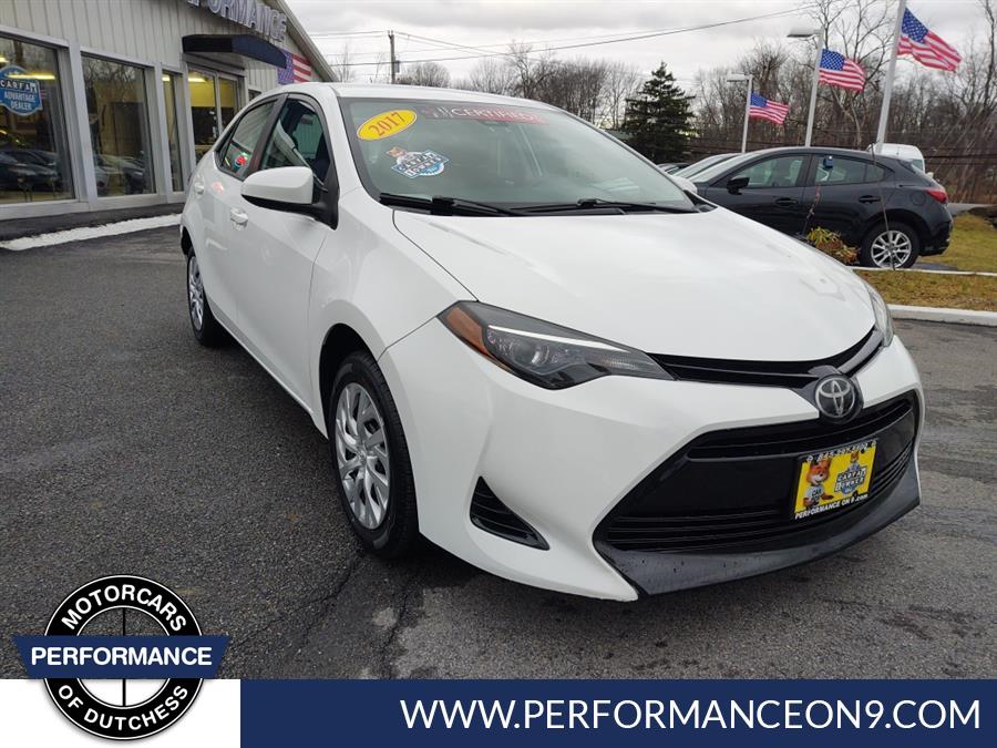 2017 Toyota Corolla LE CVT (Natl), available for sale in Wappingers Falls, New York | Performance Motor Cars. Wappingers Falls, New York