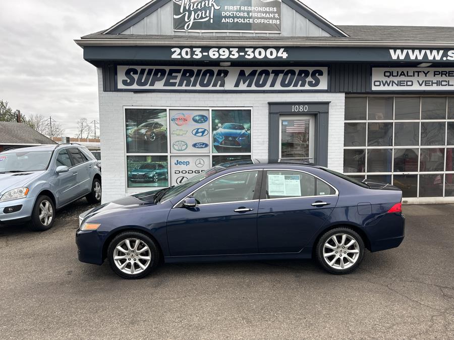 Used Acura TSX TECH PKG 4dr Sdn Auto Nav 2008 | Superior Motors LLC. Milford, Connecticut