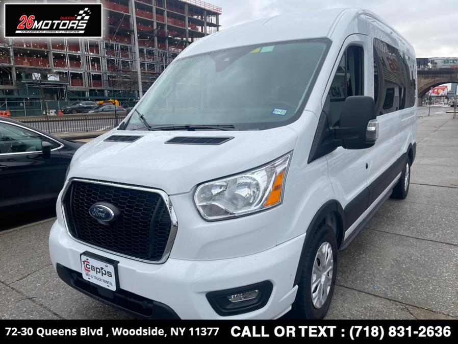 2021 Ford Transit Passenger Wagon T-350 148" Med Roof XLT RWD, available for sale in Woodside, New York | 26 Motors Queens. Woodside, New York 2021 Ford Transit Passenger Wagon T-350 148" Med Roof XLT RWD, available for sale in Woodside, New York | 26 Motors Queens. Woodside, New York