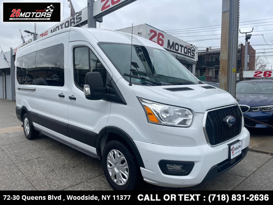 2021 Ford Transit Passenger Wagon T-350 148" Med Roof XLT RWD, available for sale in Woodside, New York | 26 Motors Queens. Woodside, New York 2021 Ford Transit Passenger Wagon T-350 148" Med Roof XLT RWD, available for sale in Woodside, New York | 26 Motors Queens. Woodside, New York