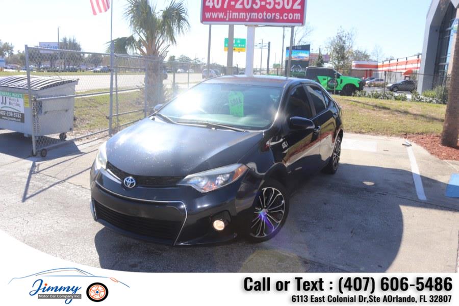 2014 Toyota Corolla 4dr Sdn CVT S (Natl), available for sale in Orlando, Florida | Jimmy Motor Car Company Inc. Orlando, Florida