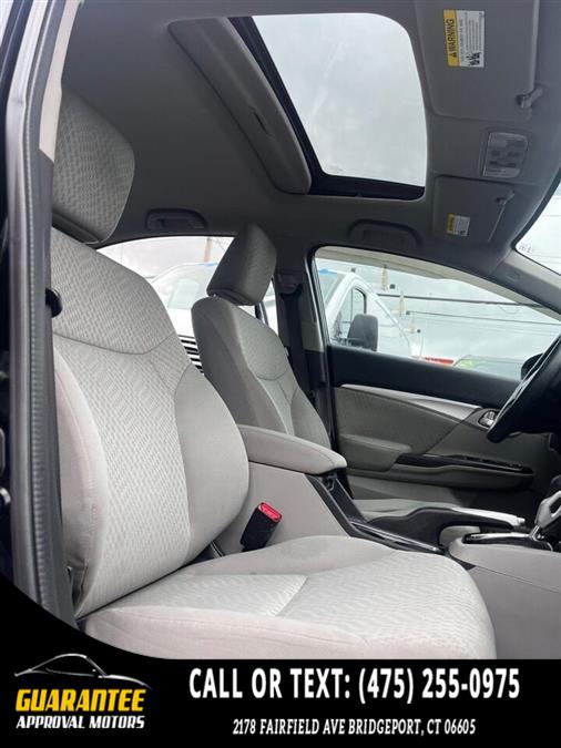 2014 Honda Civic EX w/Navi 4dr Sedan, available for sale in Bridgeport, Connecticut | Guarantee Approval Motors. Bridgeport, Connecticut 2014 Honda Civic EX w/Navi 4dr Sedan, available for sale in Bridgeport, Connecticut | Guarantee Approval Motors. Bridgeport, Connecticut