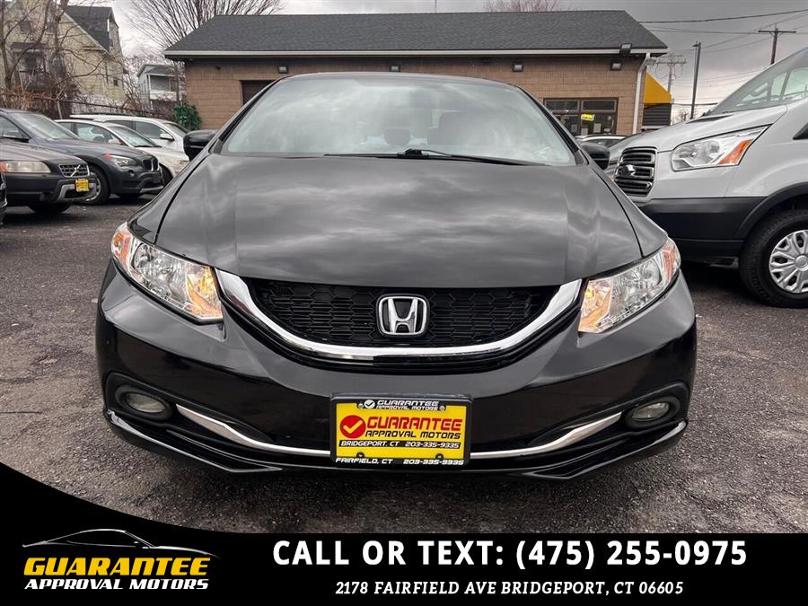 2014 Honda Civic EX w/Navi 4dr Sedan, available for sale in Bridgeport, Connecticut | Guarantee Approval Motors. Bridgeport, Connecticut