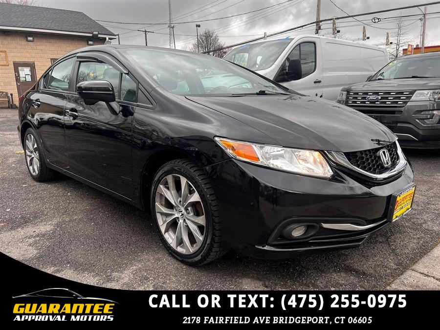 2014 Honda Civic EX w/Navi 4dr Sedan, available for sale in Bridgeport, Connecticut | Guarantee Approval Motors. Bridgeport, Connecticut 2014 Honda Civic EX w/Navi 4dr Sedan, available for sale in Bridgeport, Connecticut | Guarantee Approval Motors. Bridgeport, Connecticut
