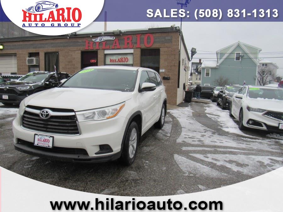 Used Toyota Highlander LE 2014 | Hilario's Auto Sales Inc.. Worcester, Massachusetts