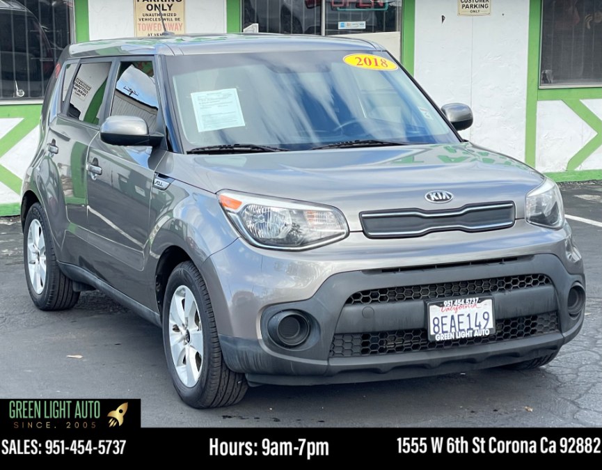 2018 Kia Soul Base Auto, available for sale in Corona, California | Green Light Auto. Corona, California 2018 Kia Soul Base Auto, available for sale in Corona, California | Green Light Auto. Corona, California