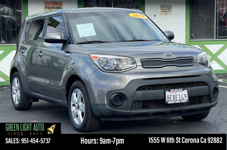 2018 Kia Soul Base Auto, available for sale in Corona, California | Green Light Auto. Corona, California 2018 Kia Soul Base Auto, available for sale in Corona, California | Green Light Auto. Corona, California