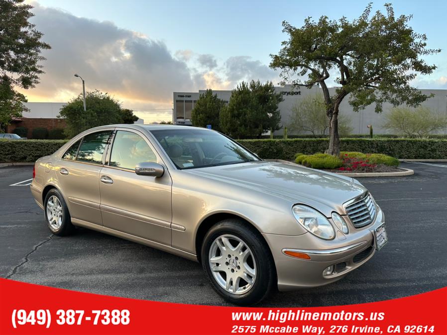 2003 Mercedes-Benz E 320 4dr Sdn 3.2L, available for sale in Irvine, California | High Line Motors LLC. Irvine, California 2003 Mercedes-Benz E 320 4dr Sdn 3.2L, available for sale in Irvine, California | High Line Motors LLC. Irvine, California