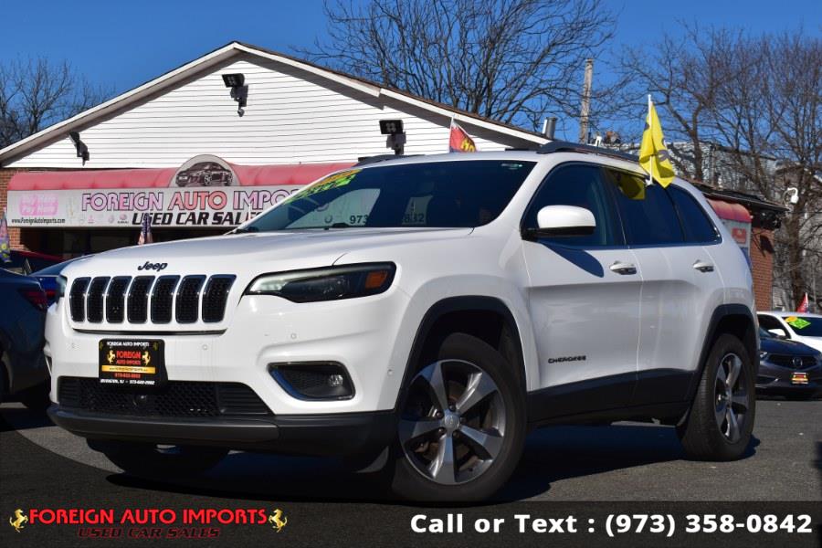 2019 Jeep Cherokee Limited 4x4, available for sale in Irvington, New Jersey | Foreign Auto Imports. Irvington, New Jersey