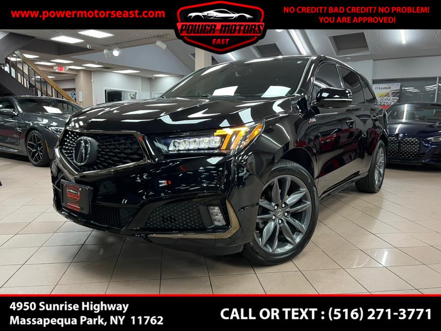 Used Acura MDX SH-AWD w/Technology/A-Spec Pkg 2019 | Power Motors East. Massapequa Park, New York