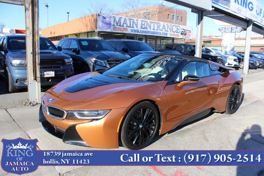 2019 BMW i8 Roadster, available for sale in Hollis, New York | King of Jamaica Auto Inc. Hollis, New York 2019 BMW i8 Roadster, available for sale in Hollis, New York | King of Jamaica Auto Inc. Hollis, New York