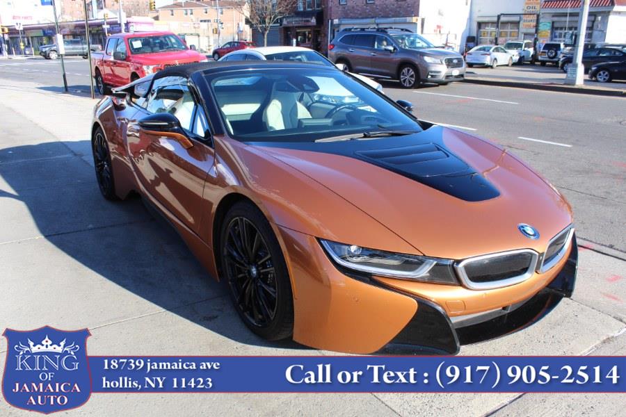 2019 BMW i8 Roadster, available for sale in Hollis, New York | King of Jamaica Auto Inc. Hollis, New York 2019 BMW i8 Roadster, available for sale in Hollis, New York | King of Jamaica Auto Inc. Hollis, New York