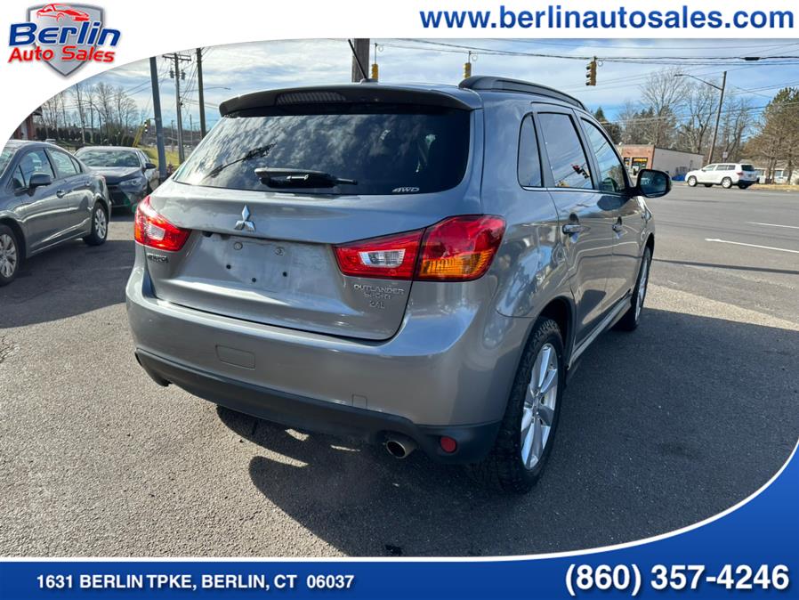 2015 Mitsubishi Outlander Sport AWD 4dr CVT 2.4 GT, available for sale in Berlin, Connecticut | Berlin Auto Sales LLC. Berlin, Connecticut 2015 Mitsubishi Outlander Sport AWD 4dr CVT 2.4 GT, available for sale in Berlin, Connecticut | Berlin Auto Sales LLC. Berlin, Connecticut