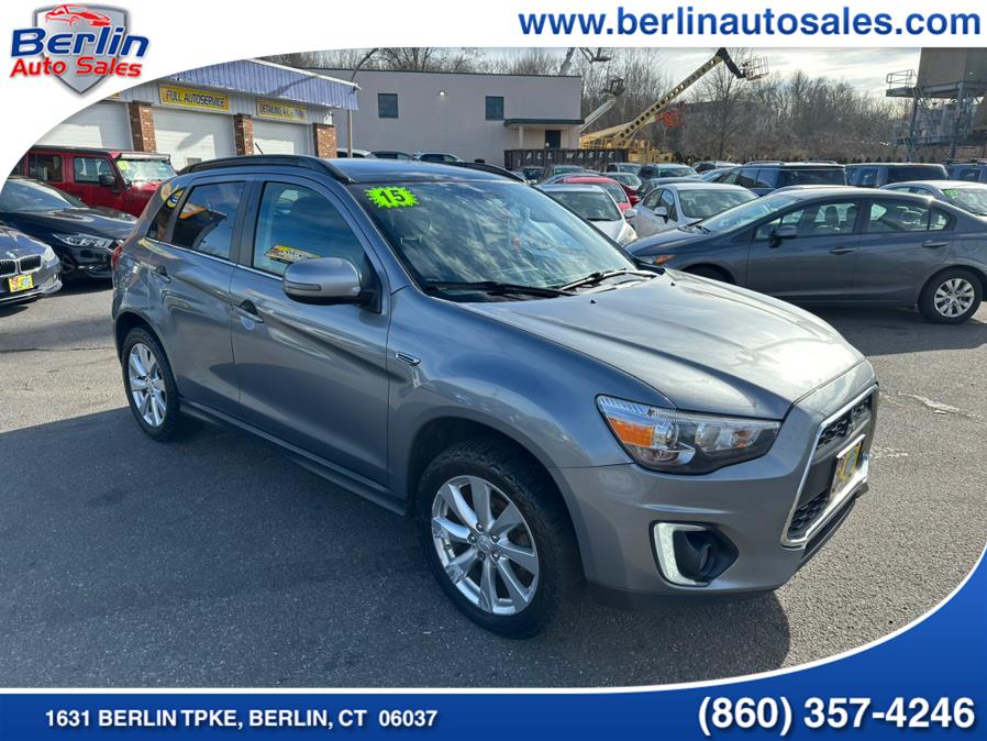 2015 Mitsubishi Outlander Sport AWD 4dr CVT 2.4 GT, available for sale in Berlin, Connecticut | Berlin Auto Sales LLC. Berlin, Connecticut 2015 Mitsubishi Outlander Sport AWD 4dr CVT 2.4 GT, available for sale in Berlin, Connecticut | Berlin Auto Sales LLC. Berlin, Connecticut