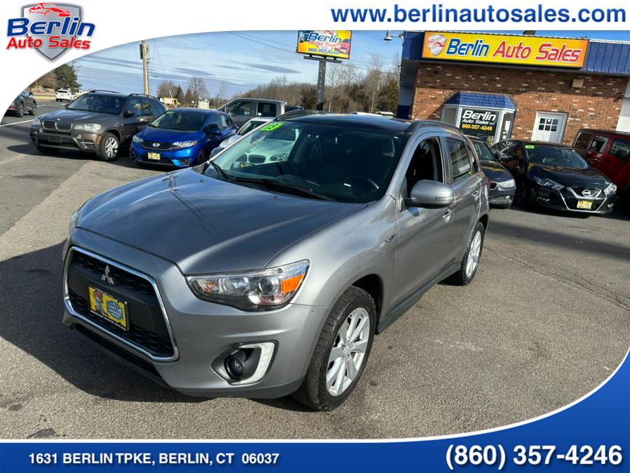2015 Mitsubishi Outlander Sport AWD 4dr CVT 2.4 GT, available for sale in Berlin, Connecticut | Berlin Auto Sales LLC. Berlin, Connecticut 2015 Mitsubishi Outlander Sport AWD 4dr CVT 2.4 GT, available for sale in Berlin, Connecticut | Berlin Auto Sales LLC. Berlin, Connecticut