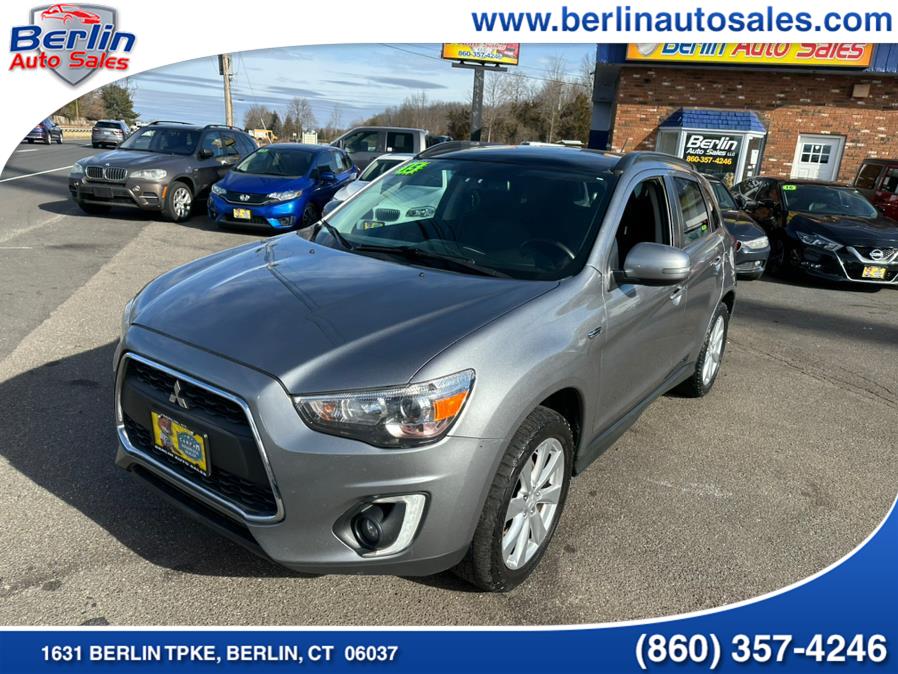 2015 Mitsubishi Outlander Sport AWD 4dr CVT 2.4 GT, available for sale in Berlin, Connecticut | Berlin Auto Sales LLC. Berlin, Connecticut 2015 Mitsubishi Outlander Sport AWD 4dr CVT 2.4 GT, available for sale in Berlin, Connecticut | Berlin Auto Sales LLC. Berlin, Connecticut