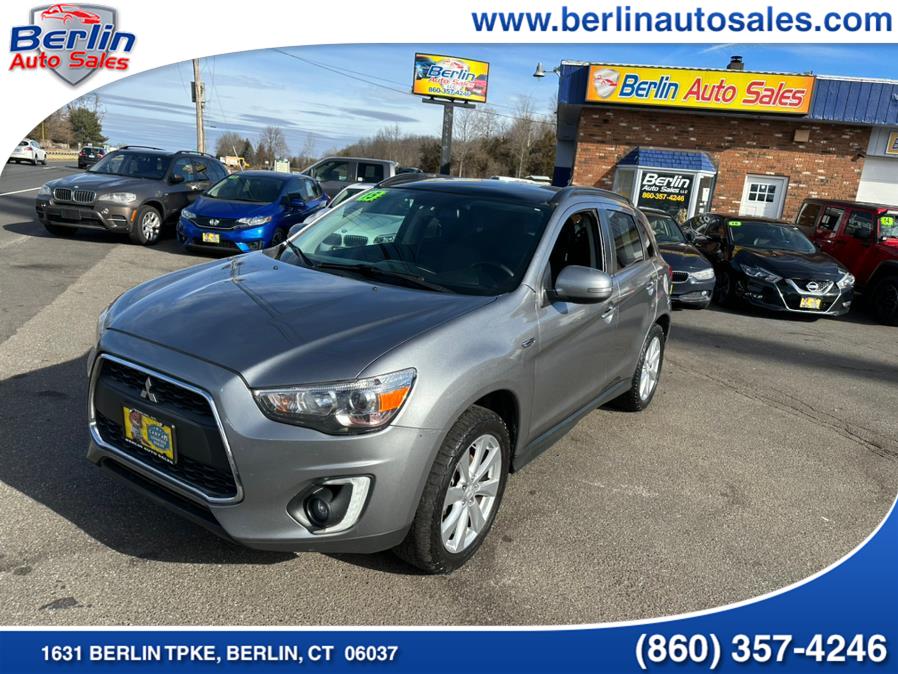2015 Mitsubishi Outlander Sport AWD 4dr CVT 2.4 GT, available for sale in Berlin, Connecticut | Berlin Auto Sales LLC. Berlin, Connecticut 2015 Mitsubishi Outlander Sport AWD 4dr CVT 2.4 GT, available for sale in Berlin, Connecticut | Berlin Auto Sales LLC. Berlin, Connecticut