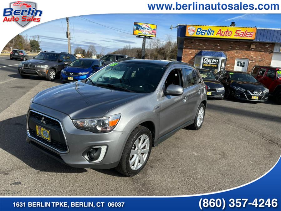2015 Mitsubishi Outlander Sport AWD 4dr CVT 2.4 GT, available for sale in Berlin, Connecticut | Berlin Auto Sales LLC. Berlin, Connecticut 2015 Mitsubishi Outlander Sport AWD 4dr CVT 2.4 GT, available for sale in Berlin, Connecticut | Berlin Auto Sales LLC. Berlin, Connecticut
