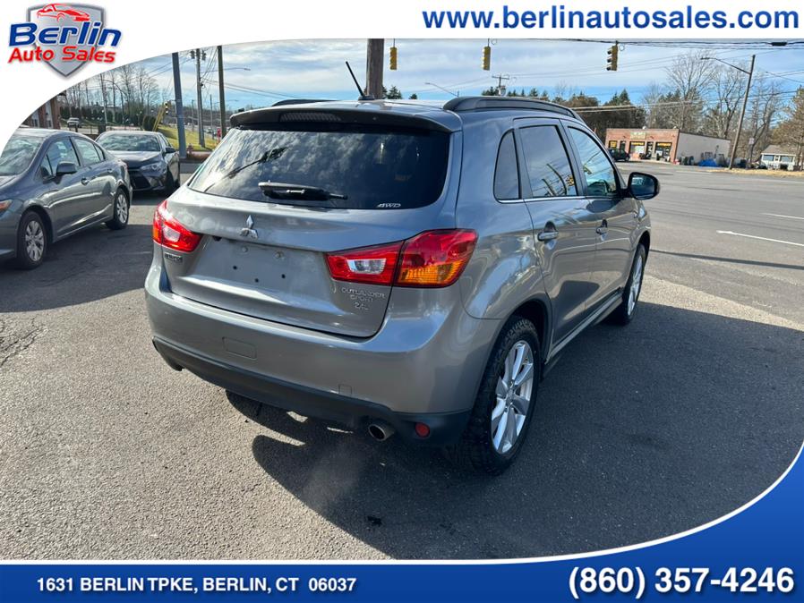 2015 Mitsubishi Outlander Sport AWD 4dr CVT 2.4 GT, available for sale in Berlin, Connecticut | Berlin Auto Sales LLC. Berlin, Connecticut 2015 Mitsubishi Outlander Sport AWD 4dr CVT 2.4 GT, available for sale in Berlin, Connecticut | Berlin Auto Sales LLC. Berlin, Connecticut