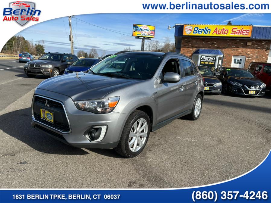 2015 Mitsubishi Outlander Sport AWD 4dr CVT 2.4 GT, available for sale in Berlin, Connecticut | Berlin Auto Sales LLC. Berlin, Connecticut 2015 Mitsubishi Outlander Sport AWD 4dr CVT 2.4 GT, available for sale in Berlin, Connecticut | Berlin Auto Sales LLC. Berlin, Connecticut