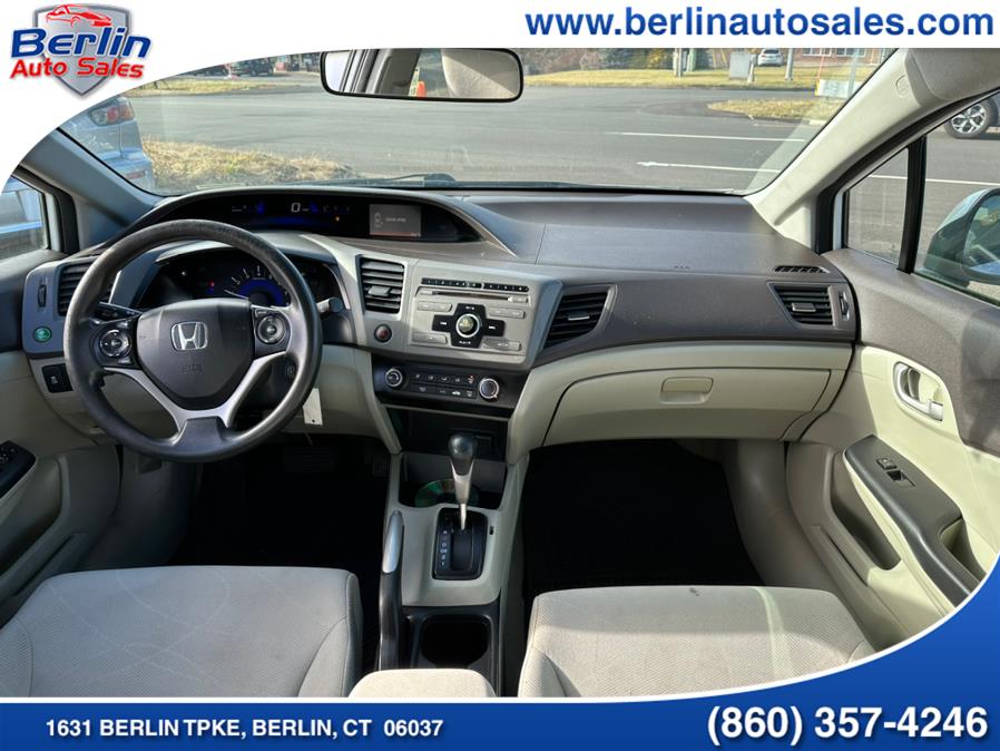 2012 Honda Civic Sdn 4dr Auto LX, available for sale in Berlin, Connecticut | Berlin Auto Sales LLC. Berlin, Connecticut 2012 Honda Civic Sdn 4dr Auto LX, available for sale in Berlin, Connecticut | Berlin Auto Sales LLC. Berlin, Connecticut