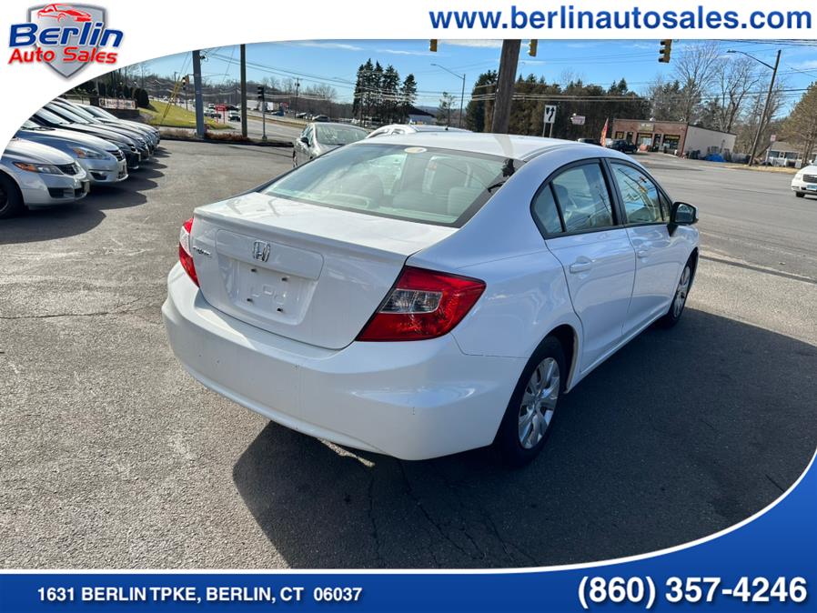 2012 Honda Civic Sdn 4dr Auto LX, available for sale in Berlin, Connecticut | Berlin Auto Sales LLC. Berlin, Connecticut 2012 Honda Civic Sdn 4dr Auto LX, available for sale in Berlin, Connecticut | Berlin Auto Sales LLC. Berlin, Connecticut