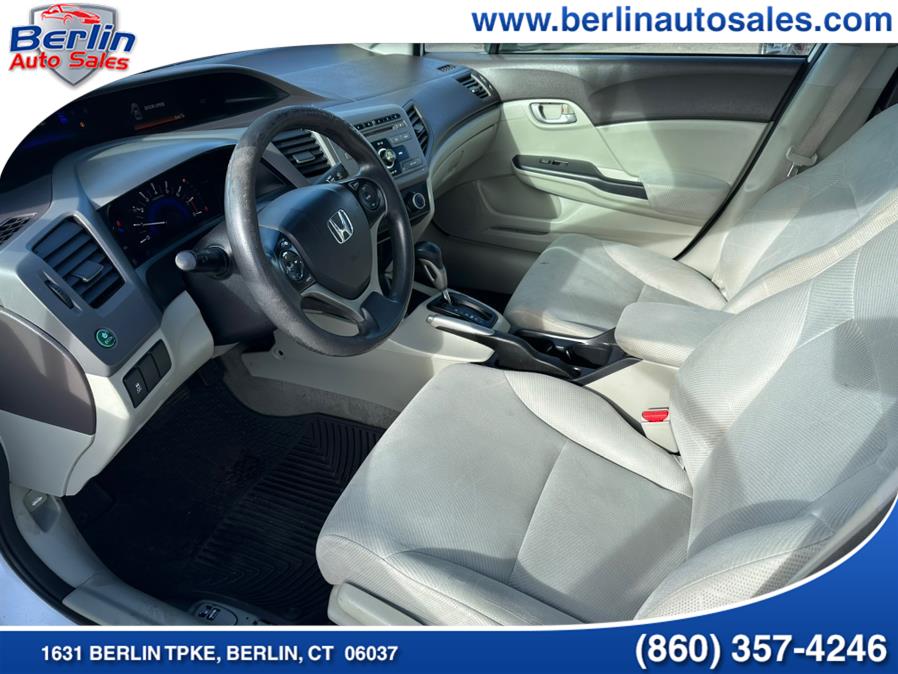 2012 Honda Civic Sdn 4dr Auto LX, available for sale in Berlin, Connecticut | Berlin Auto Sales LLC. Berlin, Connecticut 2012 Honda Civic Sdn 4dr Auto LX, available for sale in Berlin, Connecticut | Berlin Auto Sales LLC. Berlin, Connecticut