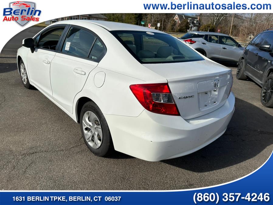 2012 Honda Civic Sdn 4dr Auto LX, available for sale in Berlin, Connecticut | Berlin Auto Sales LLC. Berlin, Connecticut 2012 Honda Civic Sdn 4dr Auto LX, available for sale in Berlin, Connecticut | Berlin Auto Sales LLC. Berlin, Connecticut