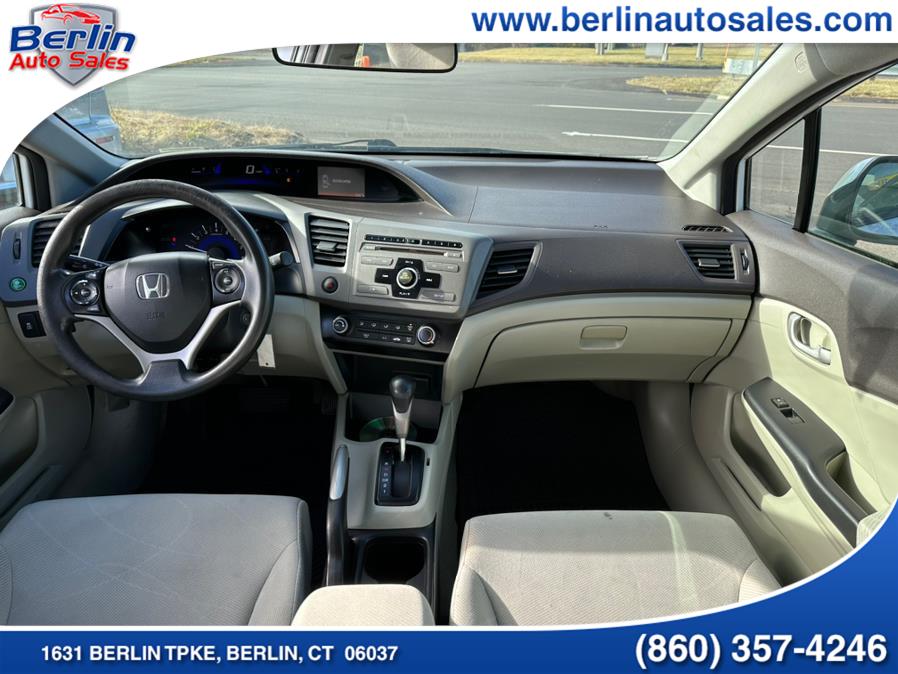 2012 Honda Civic Sdn 4dr Auto LX, available for sale in Berlin, Connecticut | Berlin Auto Sales LLC. Berlin, Connecticut 2012 Honda Civic Sdn 4dr Auto LX, available for sale in Berlin, Connecticut | Berlin Auto Sales LLC. Berlin, Connecticut