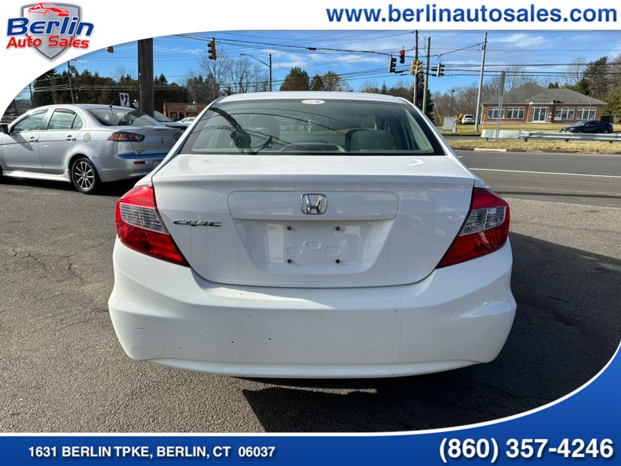 2012 Honda Civic Sdn 4dr Auto LX, available for sale in Berlin, Connecticut | Berlin Auto Sales LLC. Berlin, Connecticut 2012 Honda Civic Sdn 4dr Auto LX, available for sale in Berlin, Connecticut | Berlin Auto Sales LLC. Berlin, Connecticut