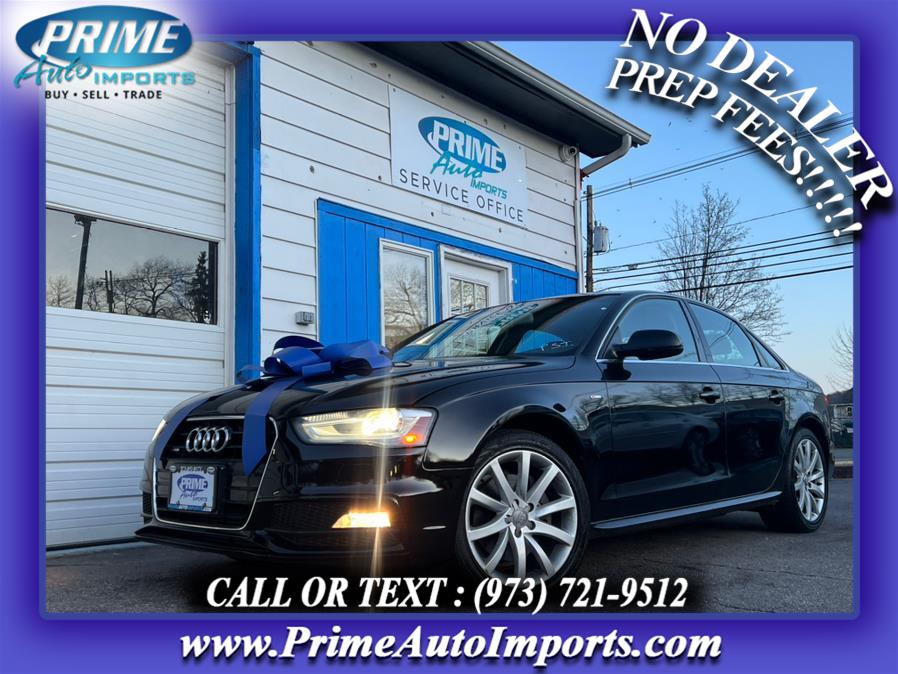 2014 Audi A4 4dr Sdn Auto quattro 2.0T Premium, available for sale in Bloomingdale, New Jersey | Prime Auto Imports. Bloomingdale, New Jersey