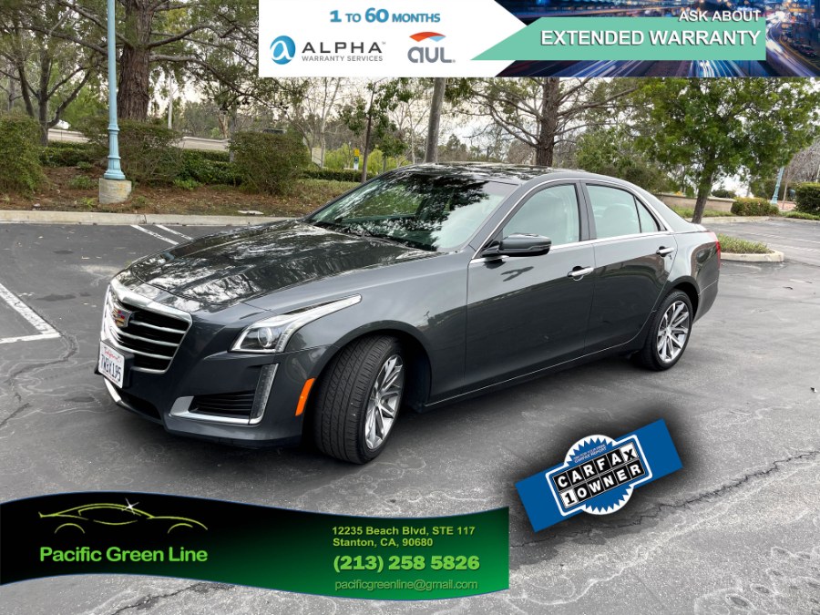 2016 Cadillac CTS Sedan 4dr Sdn 2.0L Turbo Luxury Collection RWD, available for sale in Lake Forest, California | Pacific Green Line. Lake Forest, California