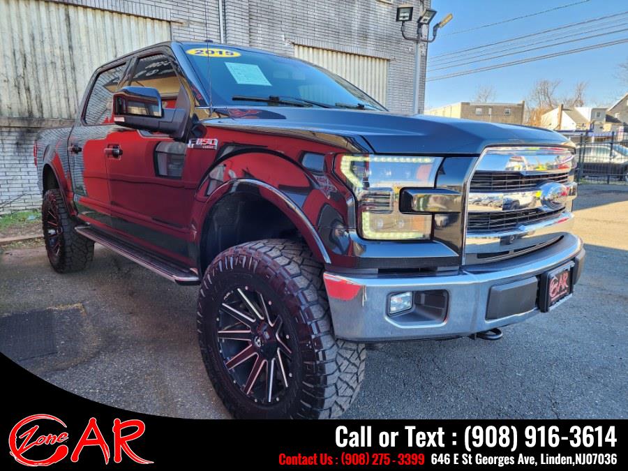 2015 Ford F-150 4WD SuperCrew 145" Lariat, available for sale in Linden, New Jersey | Car Zone. Linden, New Jersey 2015 Ford F-150 4WD SuperCrew 145" Lariat, available for sale in Linden, New Jersey | Car Zone. Linden, New Jersey