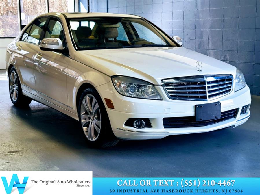 2008 Mercedes-Benz C-Class 4dr Sdn 3.0L Luxury 4MATIC, available for sale in Hasbrouck Heights, New Jersey | AW Auto & Truck Wholesalers, Inc. Hasbrouck Heights, New Jersey