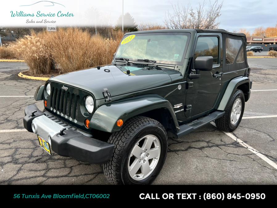 2011 Jeep Wrangler 4WD 2dr Sahara, available for sale in Bloomfield, Connecticut | Williams Service Center. Bloomfield, Connecticut