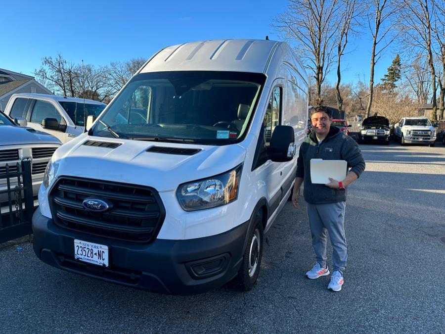 2020 Ford Transit Cargo Van T-250 148" Hi Rf 9070 GVWR RWD, available for sale in Huntington Station, New York | Huntington Auto Mall. Huntington Station, New York
