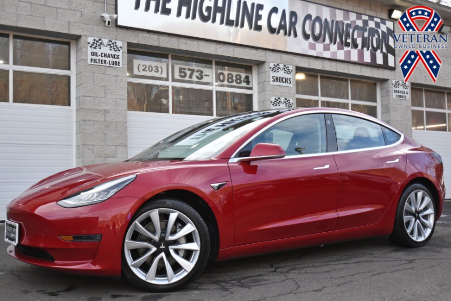 2018 Tesla Model 3 Sedan AWD, available for sale in Waterbury, Connecticut | Highline Car Connection. Waterbury, Connecticut