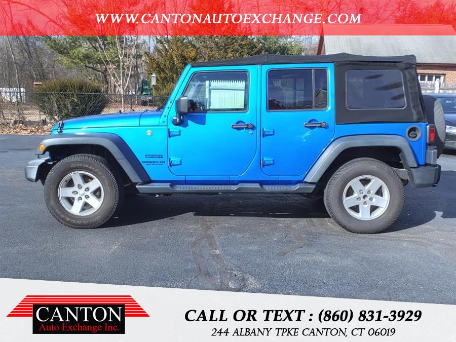 Used Jeep Wrangler Unlimited Sport 2016 | Canton Auto Exchange. Canton, Connecticut Used Jeep Wrangler Unlimited Sport 2016 | Canton Auto Exchange. Canton, Connecticut