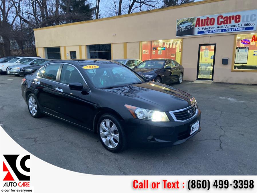 2010 Honda Accord Sdn 4dr V6 Auto EX-L w/Navi, available for sale in Vernon , Connecticut | Auto Care Motors. Vernon , Connecticut