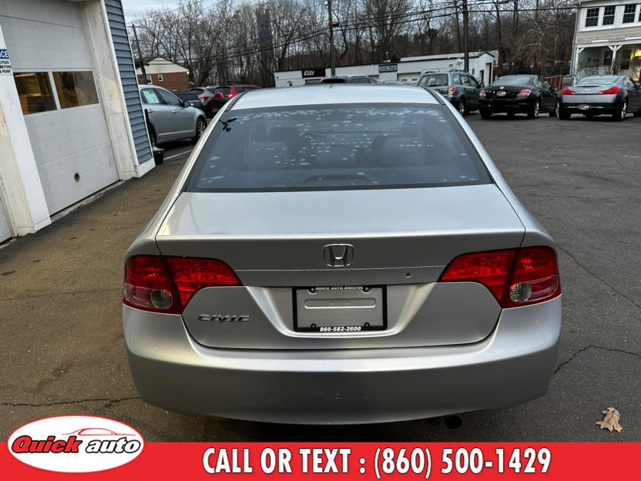 2007 Honda Civic Sdn 4dr AT LX, available for sale in Bristol, Connecticut | Quick Auto LLC. Bristol, Connecticut 2007 Honda Civic Sdn 4dr AT LX, available for sale in Bristol, Connecticut | Quick Auto LLC. Bristol, Connecticut