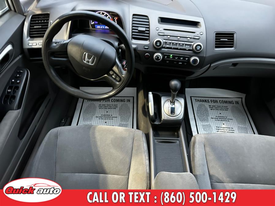 2007 Honda Civic Sdn 4dr AT LX, available for sale in Bristol, Connecticut | Quick Auto LLC. Bristol, Connecticut 2007 Honda Civic Sdn 4dr AT LX, available for sale in Bristol, Connecticut | Quick Auto LLC. Bristol, Connecticut