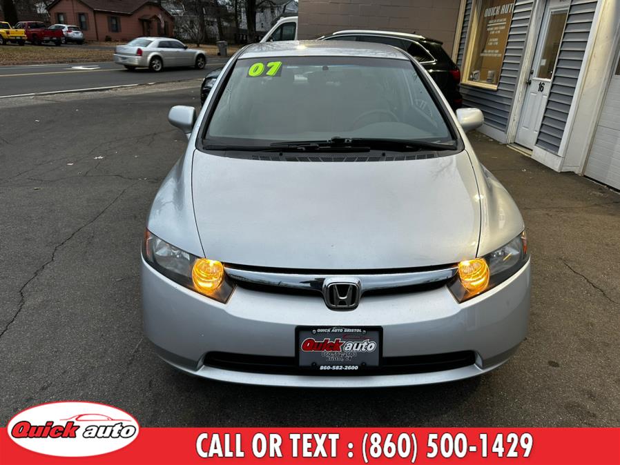 2007 Honda Civic Sdn 4dr AT LX, available for sale in Bristol, Connecticut | Quick Auto LLC. Bristol, Connecticut 2007 Honda Civic Sdn 4dr AT LX, available for sale in Bristol, Connecticut | Quick Auto LLC. Bristol, Connecticut