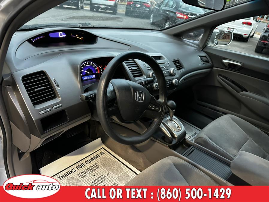 2007 Honda Civic Sdn 4dr AT LX, available for sale in Bristol, Connecticut | Quick Auto LLC. Bristol, Connecticut 2007 Honda Civic Sdn 4dr AT LX, available for sale in Bristol, Connecticut | Quick Auto LLC. Bristol, Connecticut